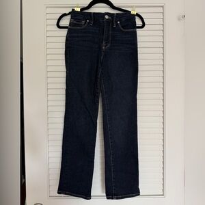 Good American Stretchy Classic Dark Blue Women's Jeans size 00-4